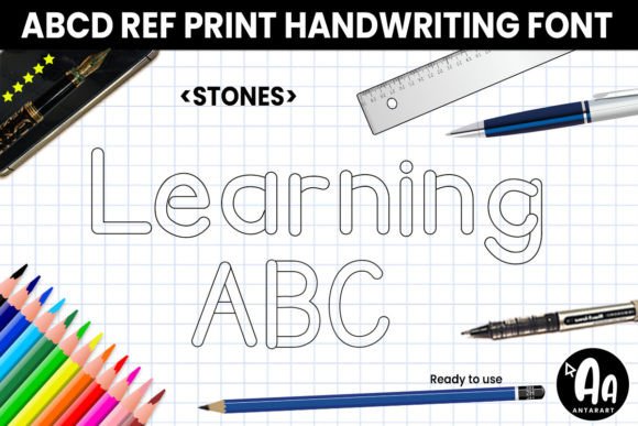 Abcd Ref Stones: A Display Font That Feels Like Hand-Drawn Clarity