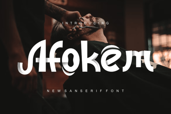 Afokem: A Bold, Warm Display Font That Earns Its Space