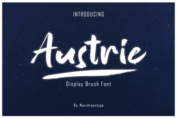 Austrie: A Bold, Playful Display Font That Elevates Real Small Business Branding