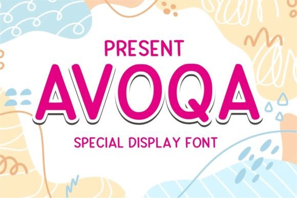 Avoqa: A Bright, Confident Display Font for Digital Brands