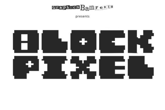 Block Pixel: A Retro Display Font That Feels Handmade, Not Hollow