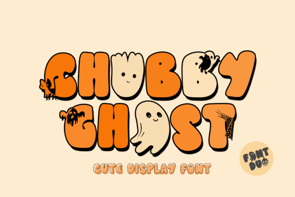 Chubby Ghost: A Playful Display Font for Editorial Charm