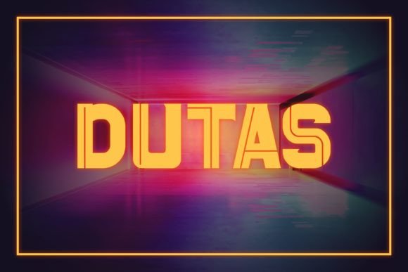 Dutas: A Friendly, Modern Display Typeface for Editorial Warmth