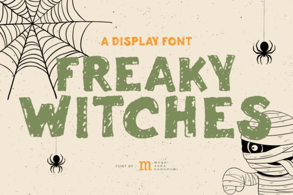 Freaky Witches Font for Bold, Memorable Branding