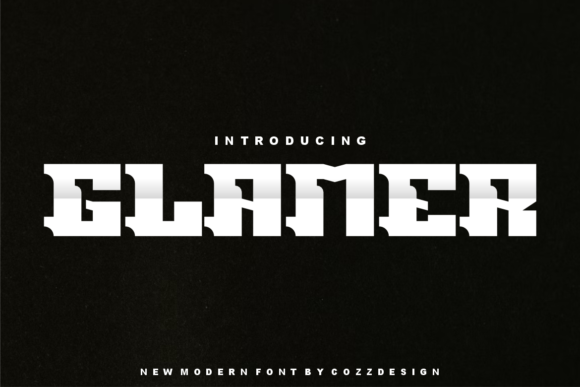 Glamer Display Font for Handmade Creators