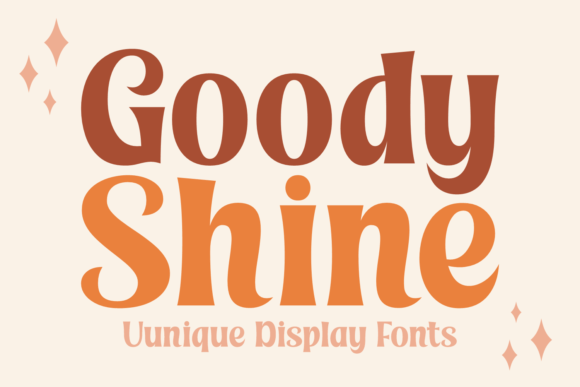 Goody Shine: A Display Font That Commands Attention