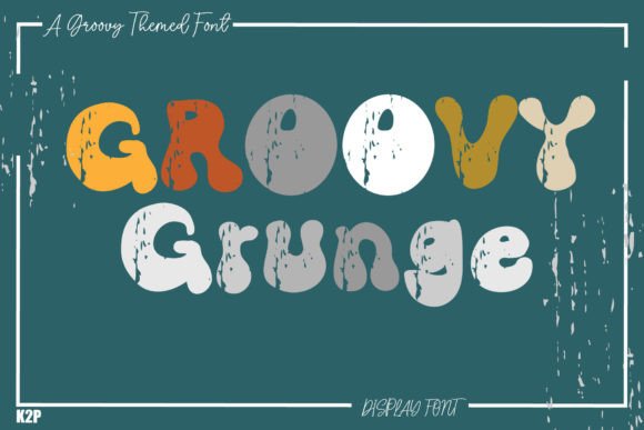 Groovy Grunge: A Display Font That Stops the Scroll