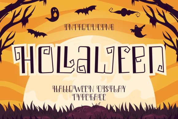 Hollaween: A Display Font That Sets the Editorial Mood