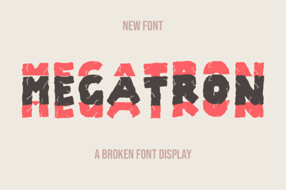 Megatron: An Elegant Display Font That Earns Its Space