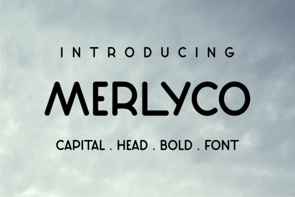 Merlyco: A Display Font That Earns Its Space