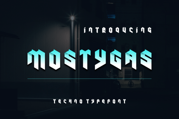 Mostygas: A Display Font That Makes Handmade Goods Shine