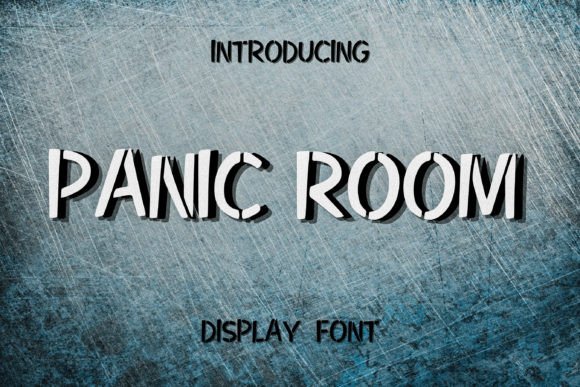 Panic Room Font: Bold, Clean & Perfect for Handmade Labels & Signs