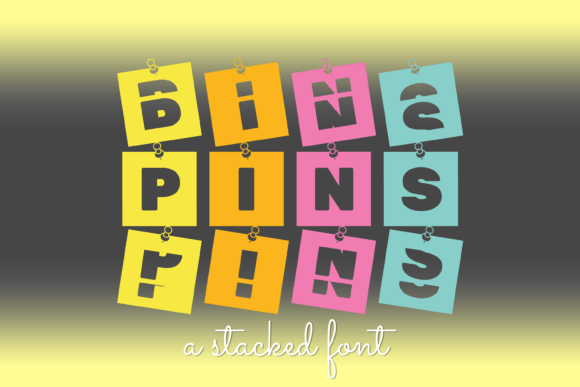 Pins: A Display Font That Feels Like a Thoughtful Pause