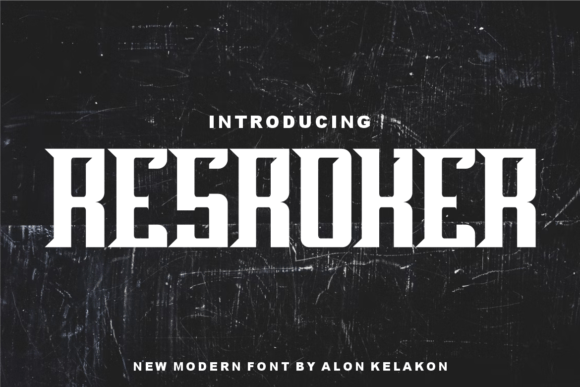 Resroker: A Display Font That Builds Brand Trust
