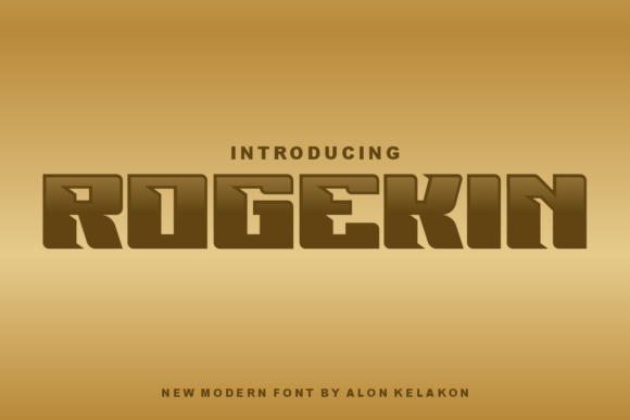 Rogekin: A Display Font That Earns Its Space