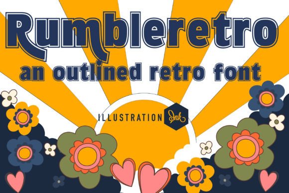 Rumbleretro: A Bold Display Font for Scroll-Stopping Campaigns