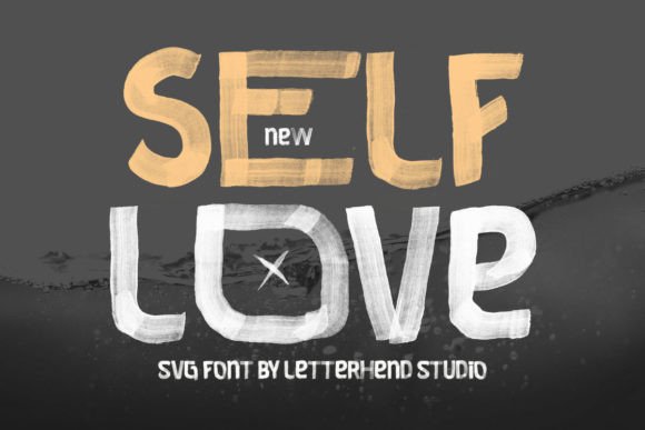 Self Love Font: A Modern Display Typeface for Handmade Creators