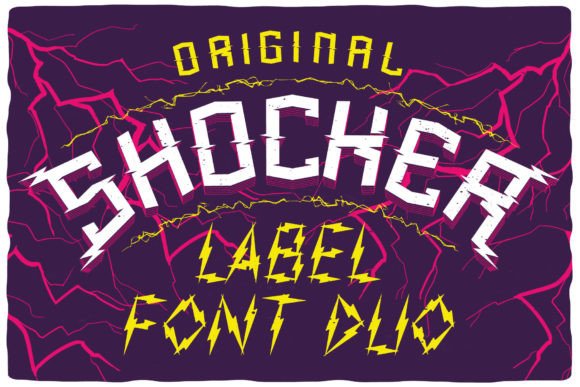 Shocker: A Bold Display Font That Builds Brand Trust