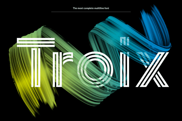 Troix: A Display Font That Earns Its Space
