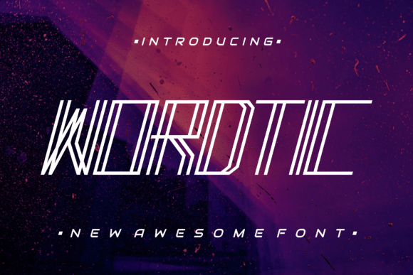 Wordtic: A Display Font That Demands Attention—Wisely